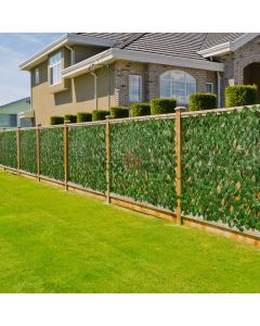 Retractable Fence Artificial Leaf Faux Ivy Expandable Privacy Fence Screen For Garden Fence Backyard Decor Greenery Walls DierCosy Tools Expanding Trellis Fence Retractable Fence