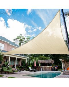 Patio Paradise 8' x 12' Ft 260 GSM Waterproof Sun Shade Sail-Red Rectangle UV Block Durable Awning Canopy Outdoor Garden Backyard 